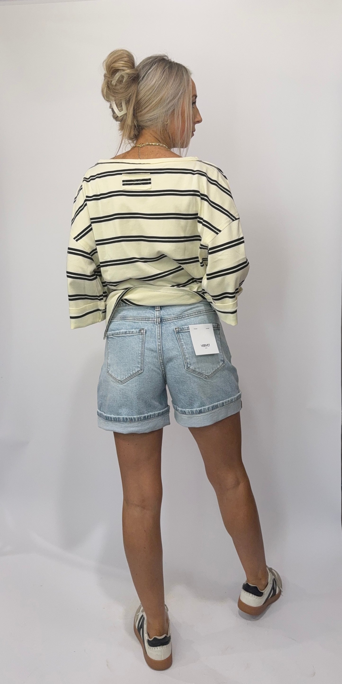 Ada Cuff Shorts - Restock