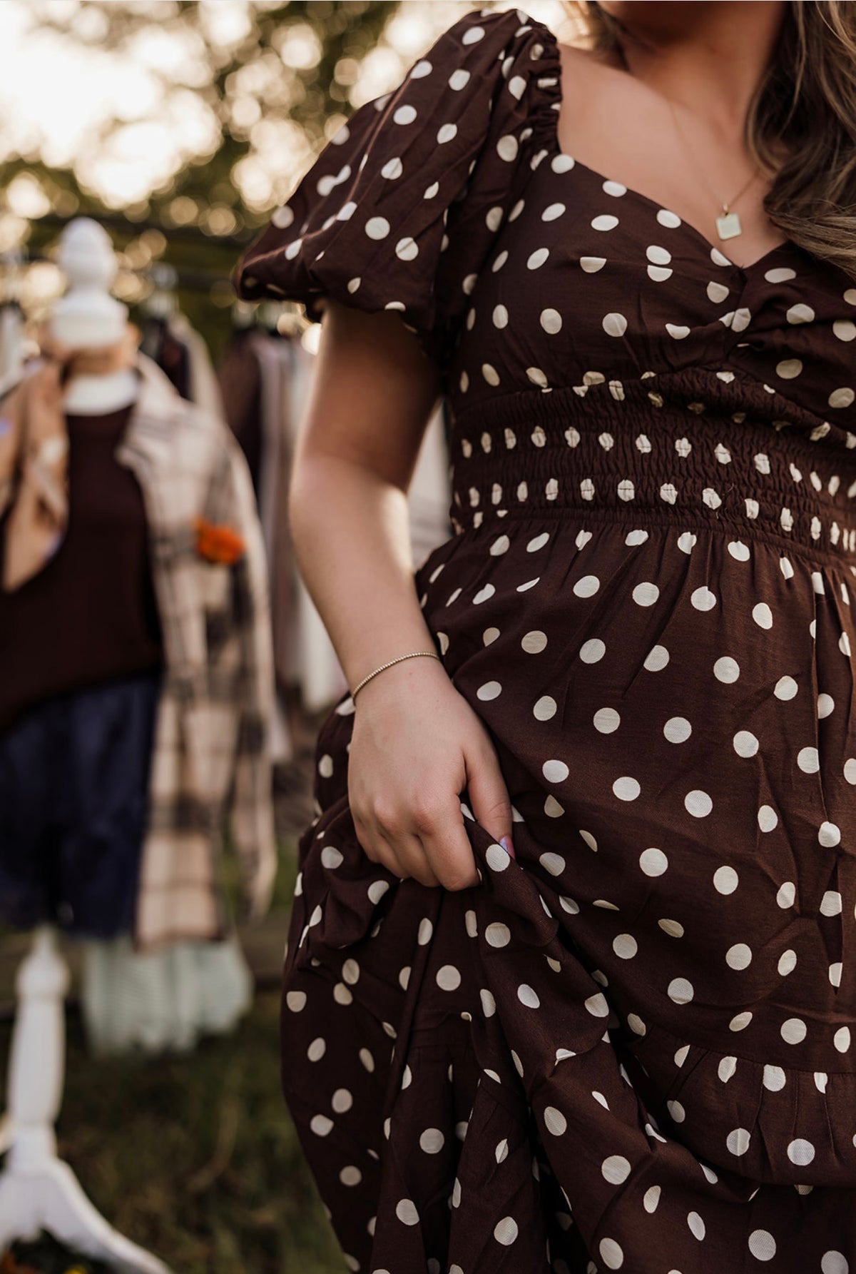 Julia Polkadot Dress