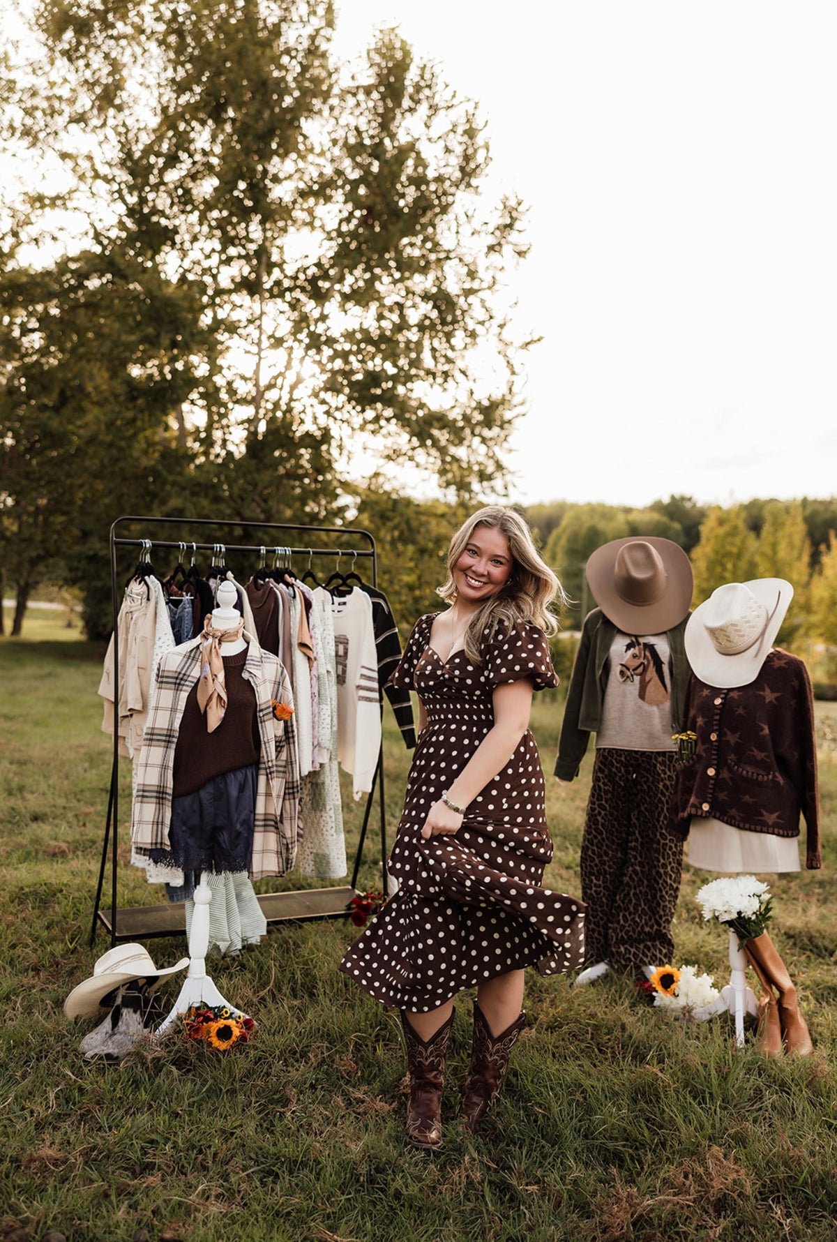 Julia Polkadot Dress