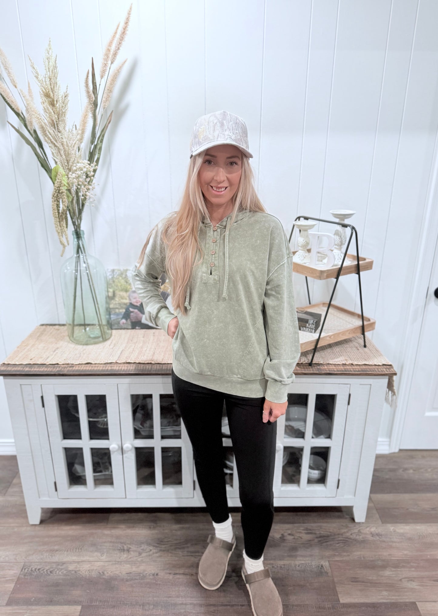 Blake Hoodie - Olive