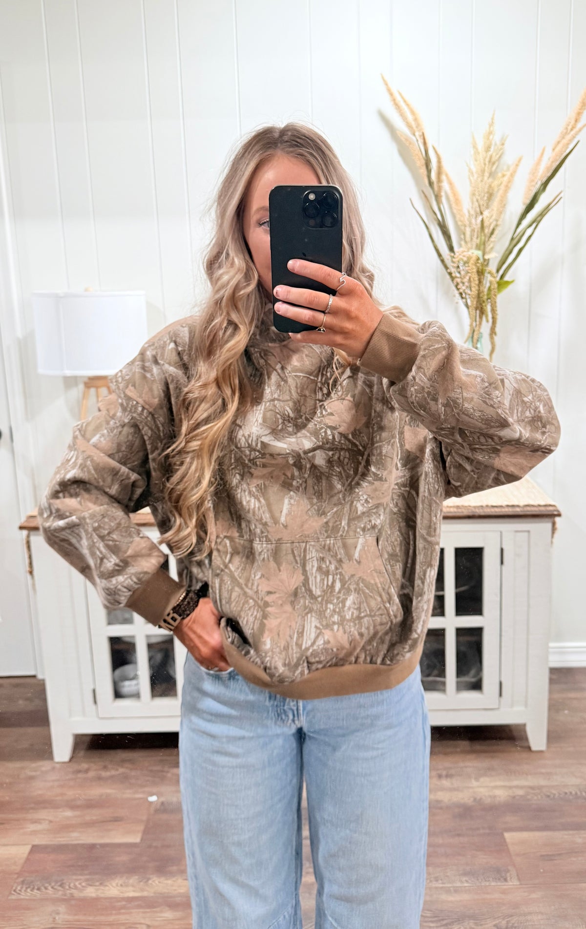 Everyday Camo Hoodie - brown