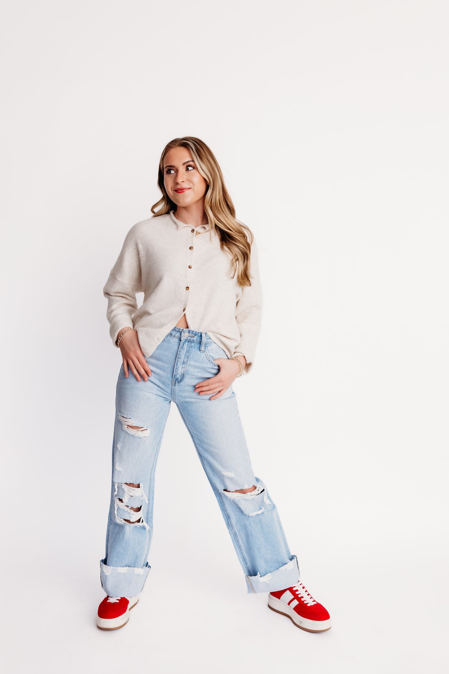 90’s Vintage Distressed Jeans