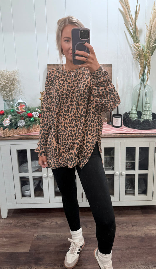 Zoe Side Slit Pullover