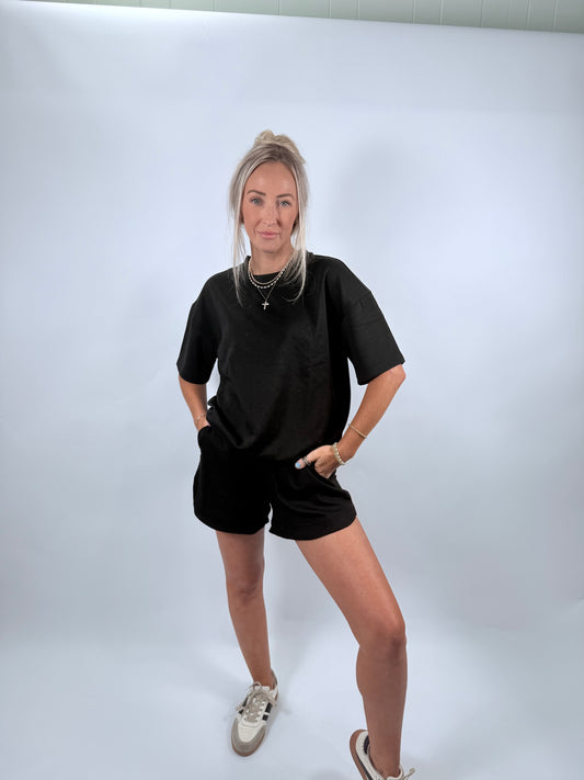 Scuba Short Set - Black