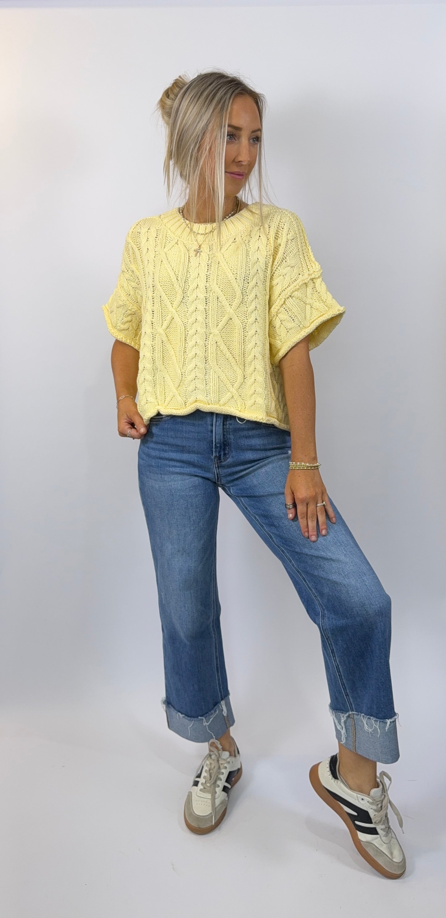 Sunny Sweater Top - Restock