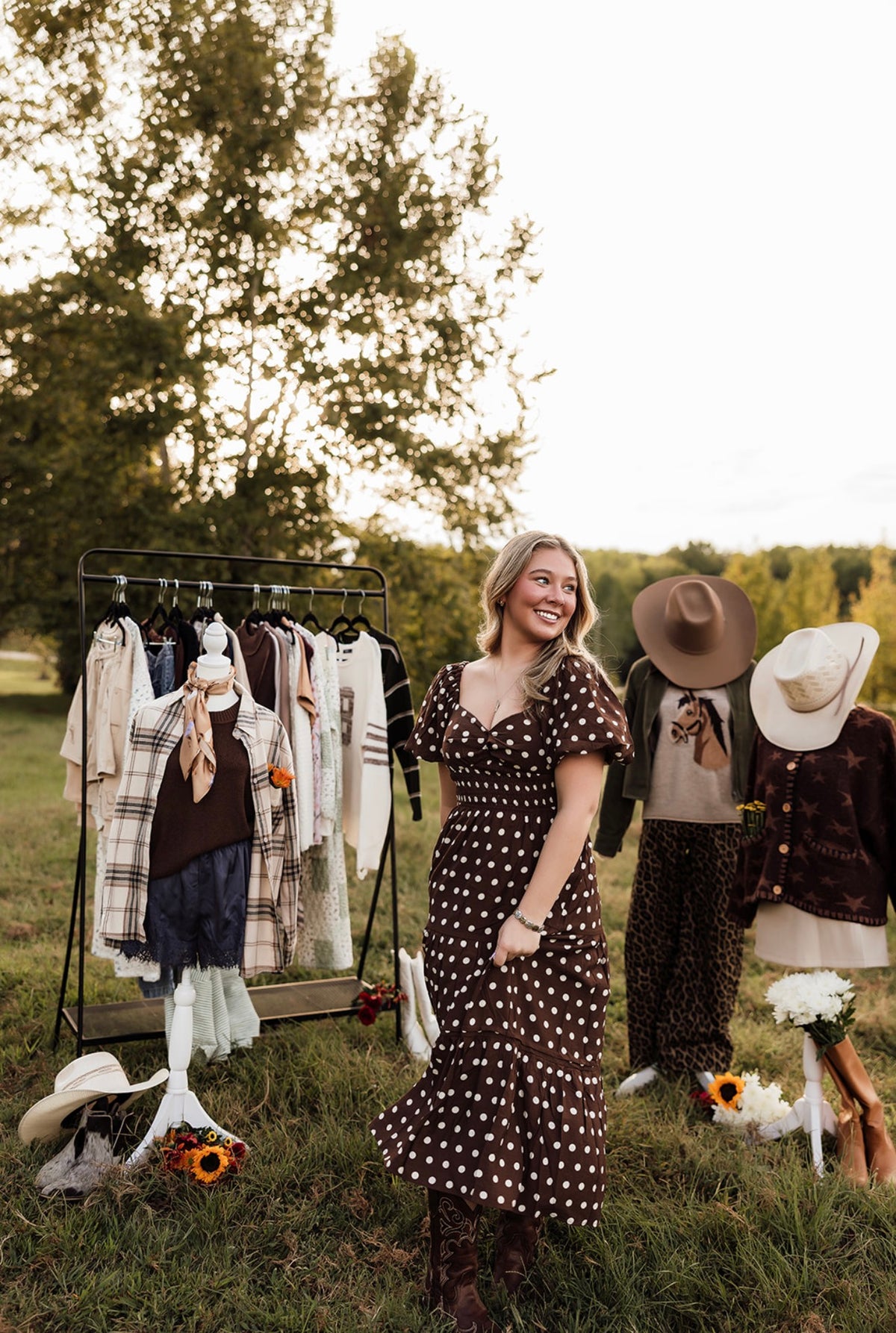 Julia Polkadot Dress