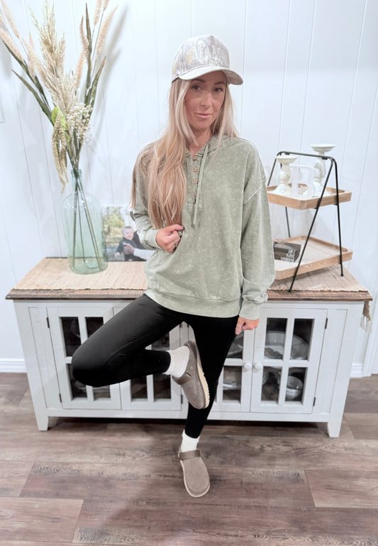 Blake Hoodie - Olive