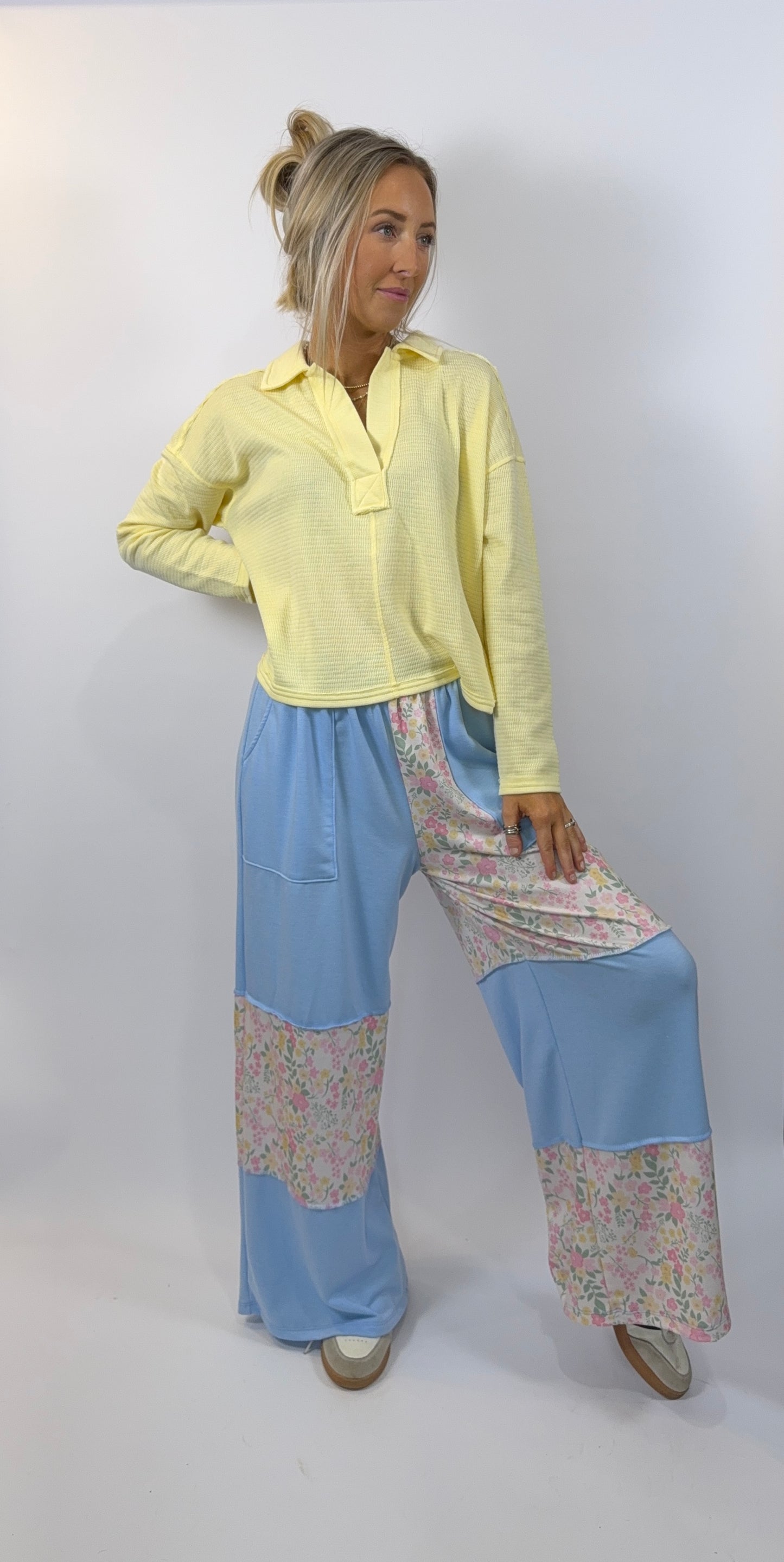 Posie Pants - Blue