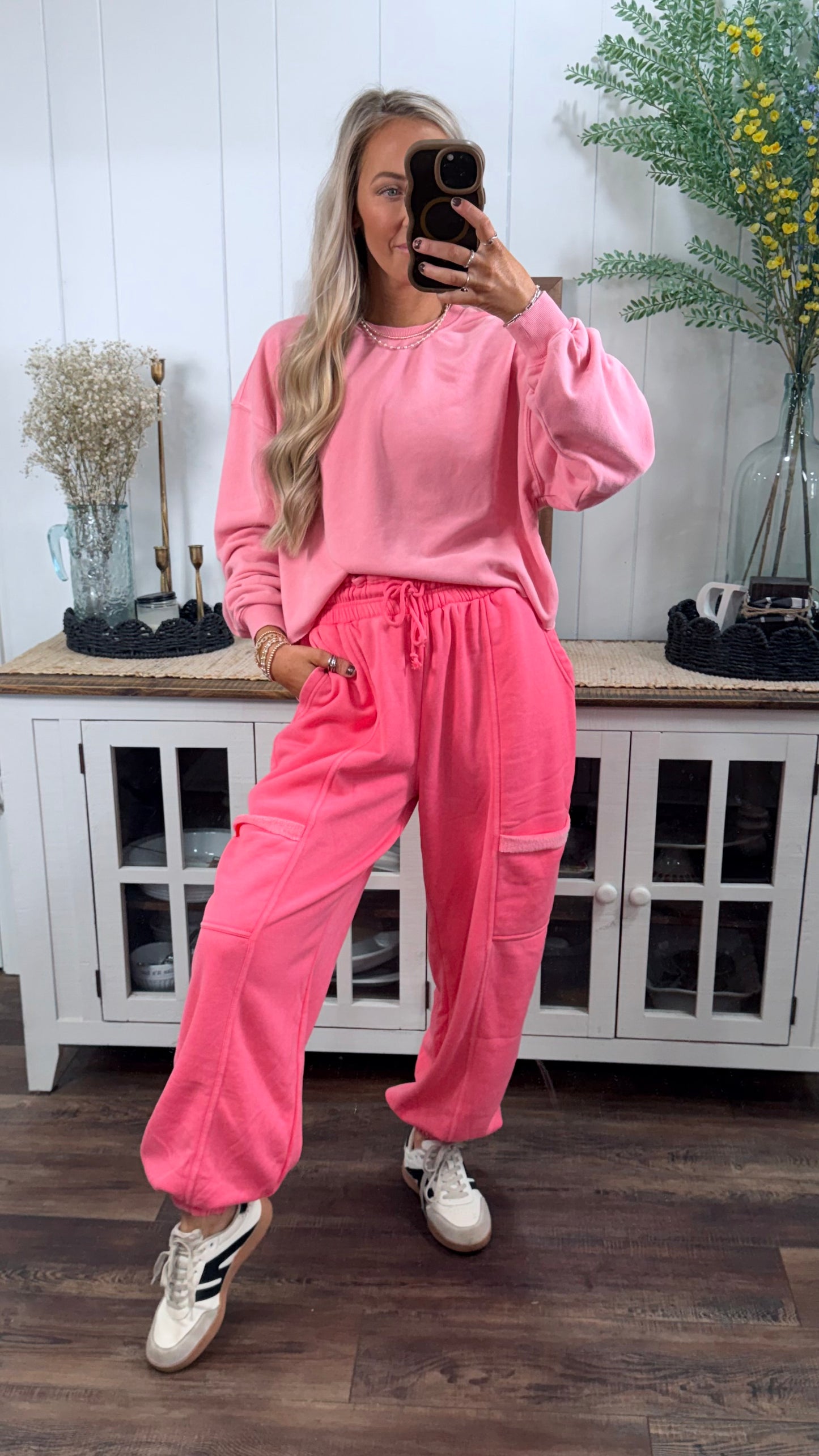 Rosie Pullover - Pink