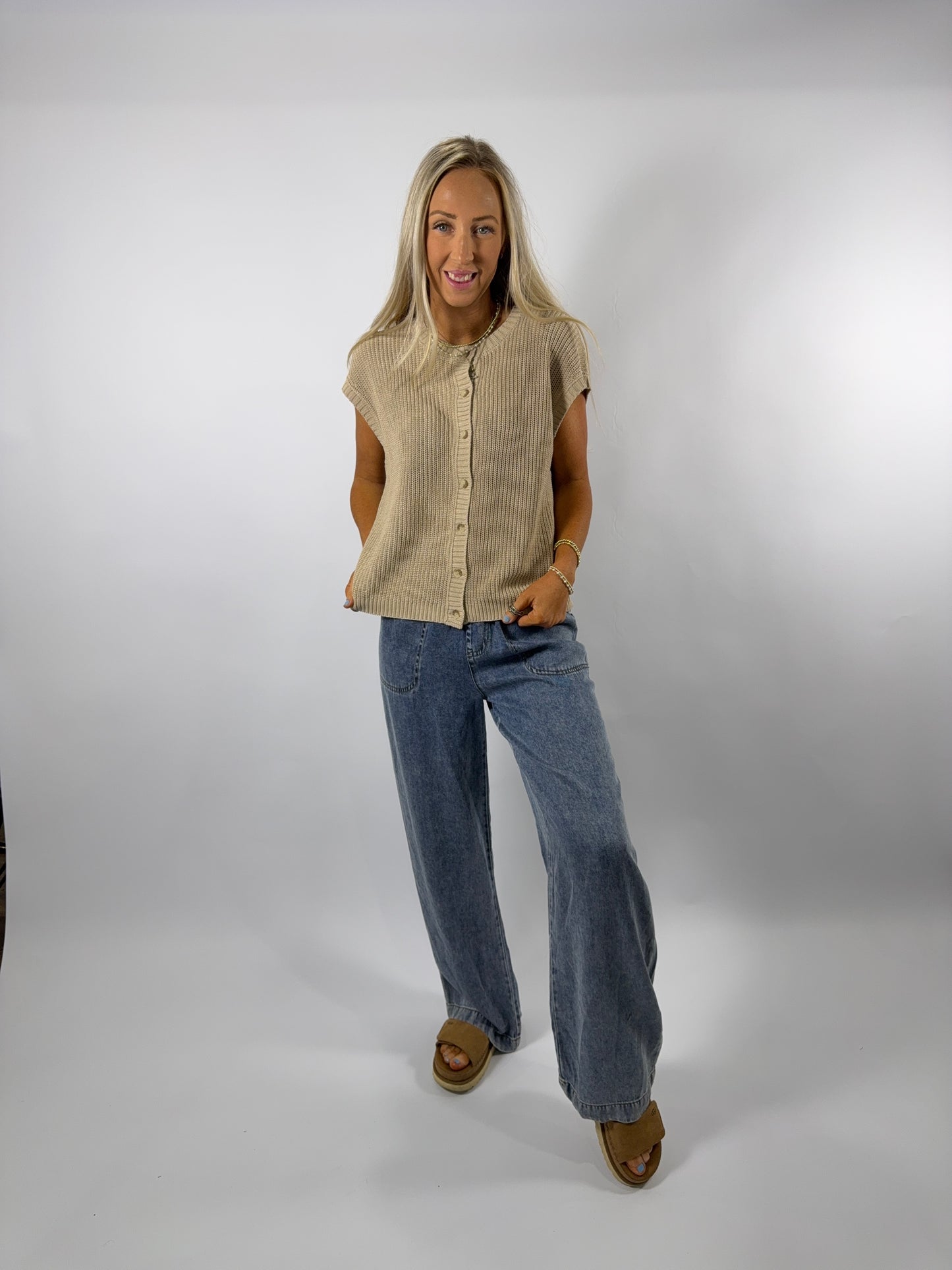 Ezra Button Up Sweater