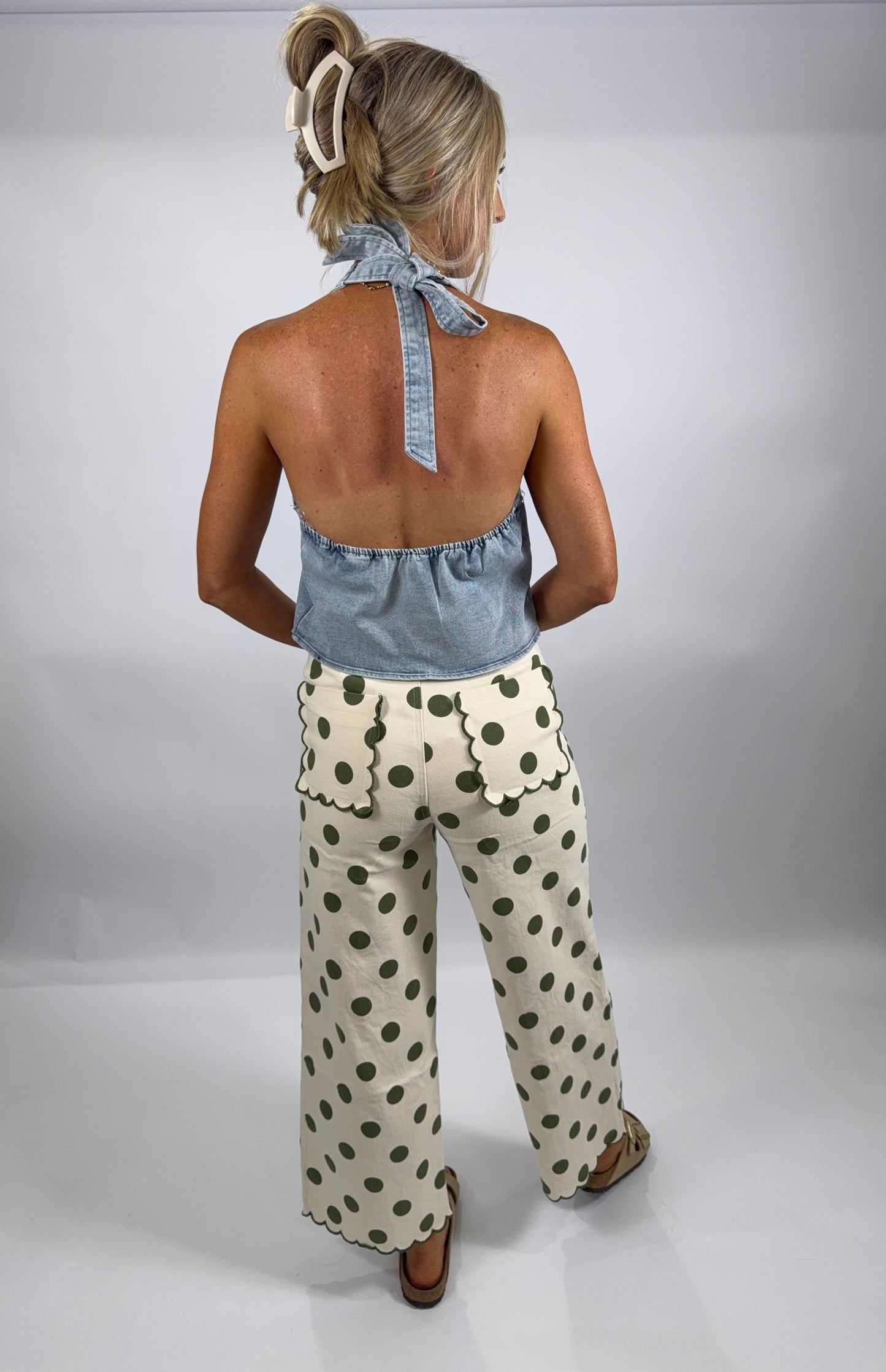 Phoenix Denim Top - Light Wash
