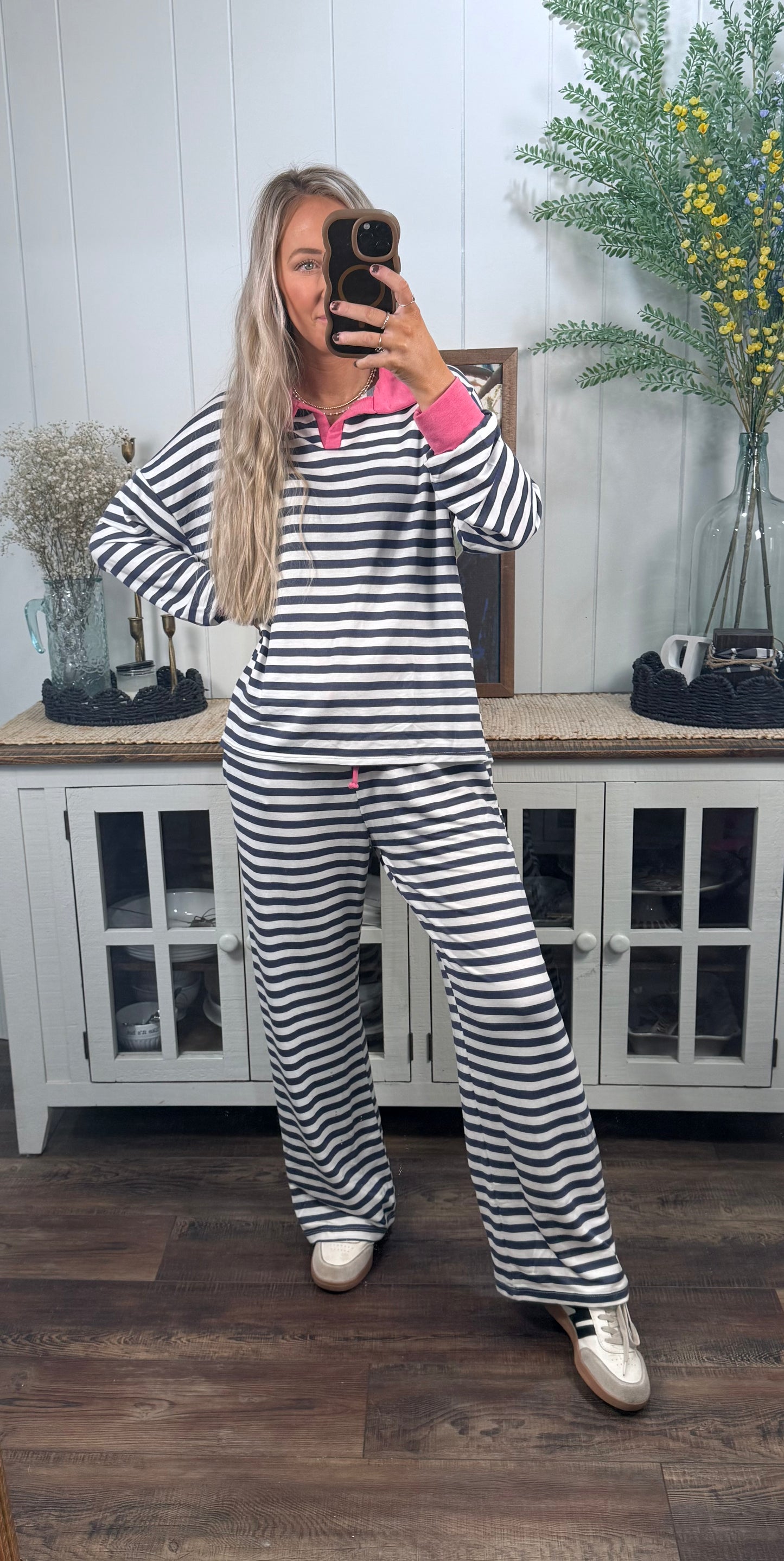 Jenny Striped Set